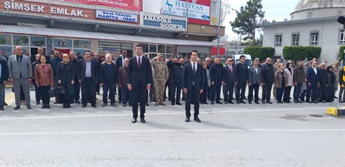 18 Mart Çanakkale Deniz Zaferi ve Şehitleri Anma Günü'nün 108. Yıl Dönümünde Şehitlerimiz Saygıyla Anıldı.