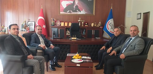 Kaymakamımız Sayın Onur ÖZAYDIN, Erzin ilçe Milli Eğitim Müdürlüğü ve Erzin Devlet Hastanesi geçici yerleşkesini ziyaret etti.